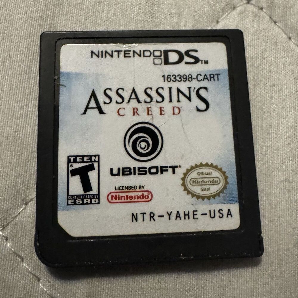 Ubisoft Assassin's Creed Nintendo DS T-Teen Assassin's Creed Series - TESTED